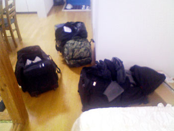 この部屋は3人部屋のようです。